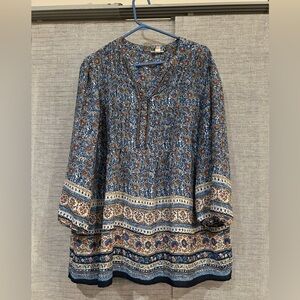 Women’s Flowy/ Beaded Top (3X) Westport 1962